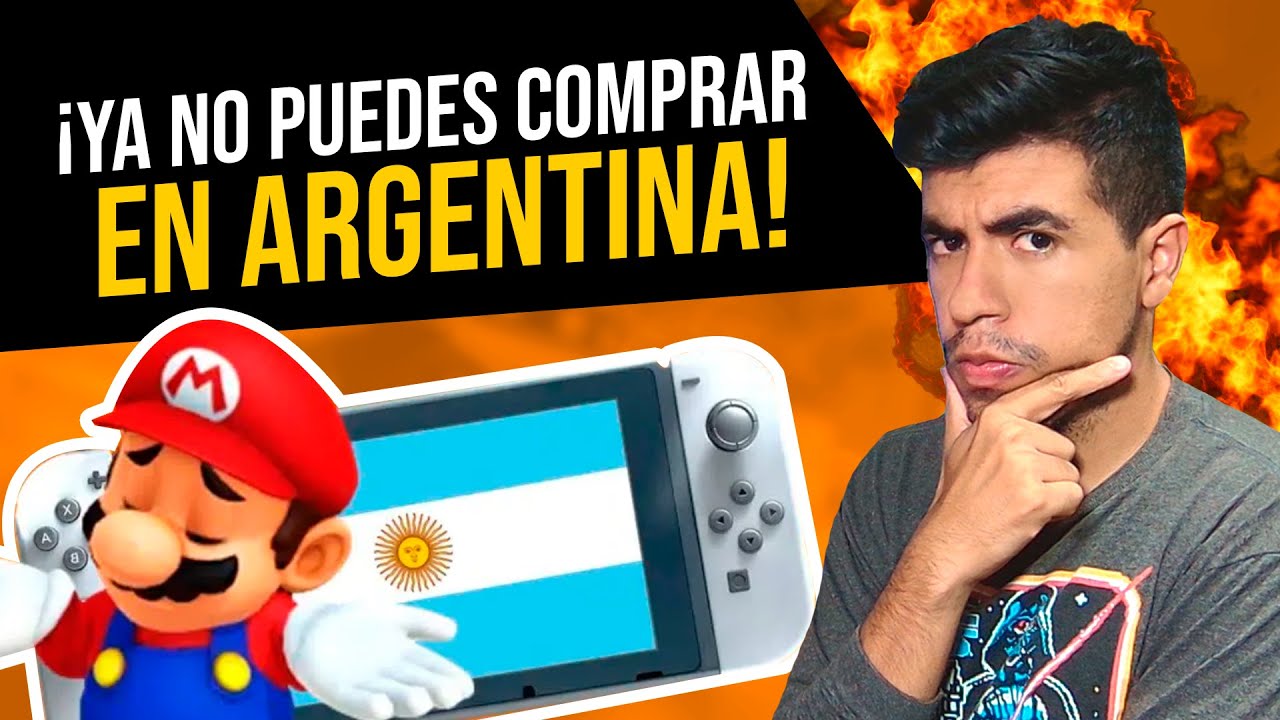 Nintendo restringe compras de la eShop argentina si lo haces fuera de dicho  país