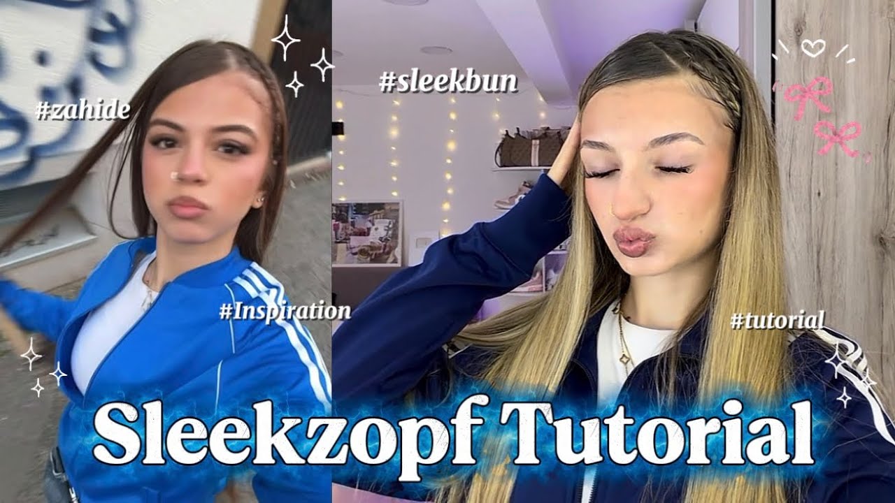 Zahide Sleekzopf Tutorial 😱💇‍♀️