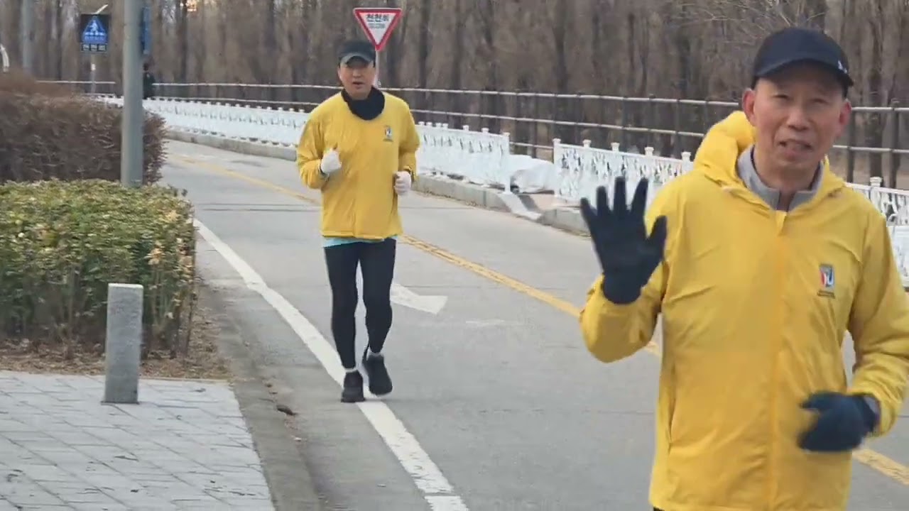 한강마라톤(일요정훈) 풍경