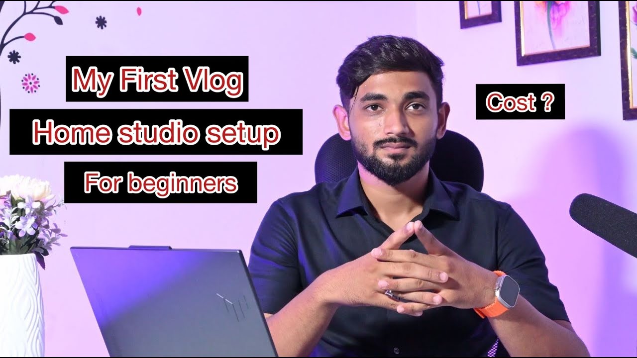 Youtube studio setup for beginners in LOW BUDGET . 😨😨😨 - YouTube