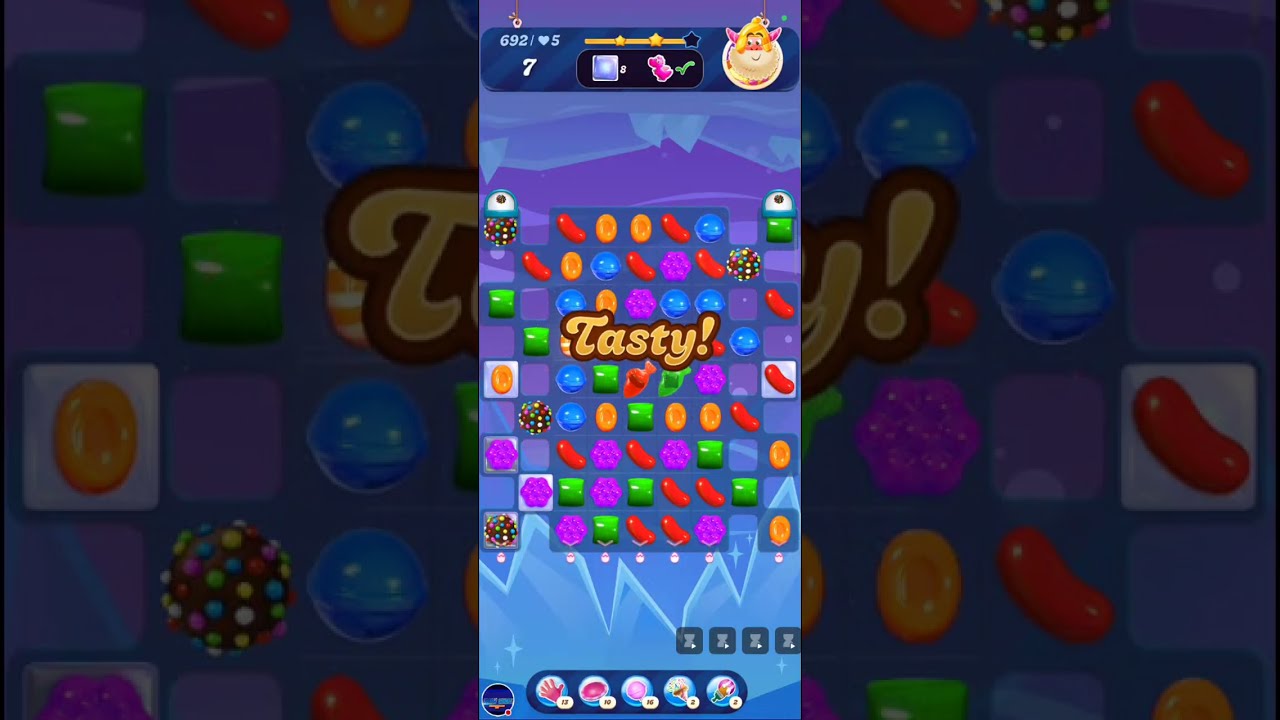 Candy crush Saga office time pe 690 level par,710 last OMG