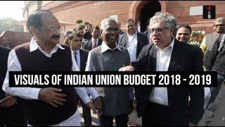 Visuals from Indian Union Budget Session 2018 - 2019