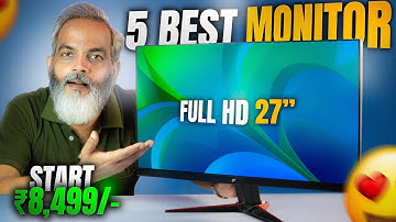 Start ₹8,499/- 🔥 Best 5 Full HD 27" Monitors