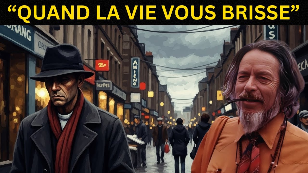 Que se passe-t-il quand on se sent dépassé par le monde qui nous entoure ? – Alan Watts