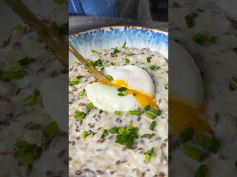 Овсяная каша с семенами льна, каша на завтрак, завтрак для похудения #рецепт #рационпп #рецепты #пп