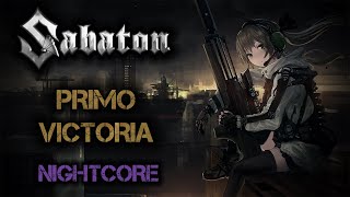 [Female Cover] SABATON – Primo Victoria [NIGHTCORE by ANAHATA + Lyrics]