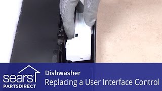 Replacing the User Interface Control on a Dishwasher