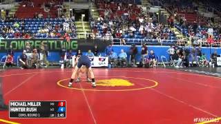 100 Cons. Round 1 - Hunter Rush (Montana) vs. Michael Miller (Minnesota)