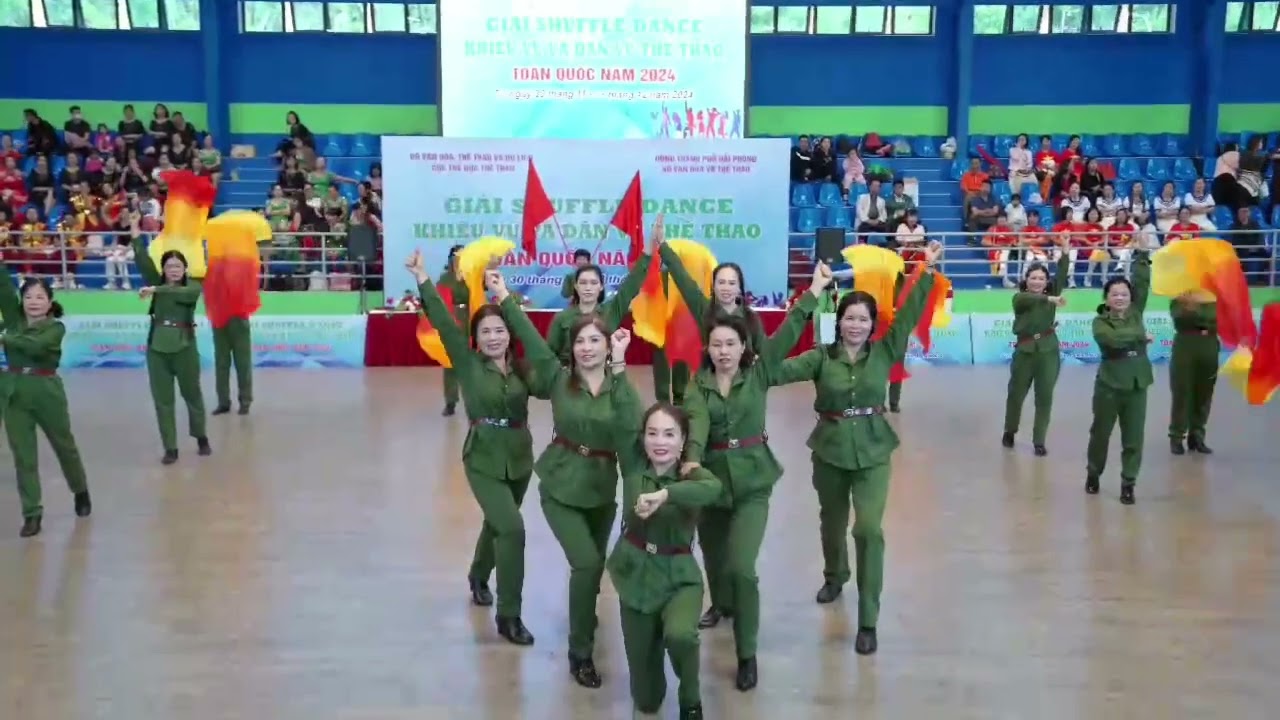 Màu Hoa Đỏ! Đạt giải huy chương Đồng Toàn Quốc giải Shuffle Danec - Khiêu Vũ-Dân Vũ 2024