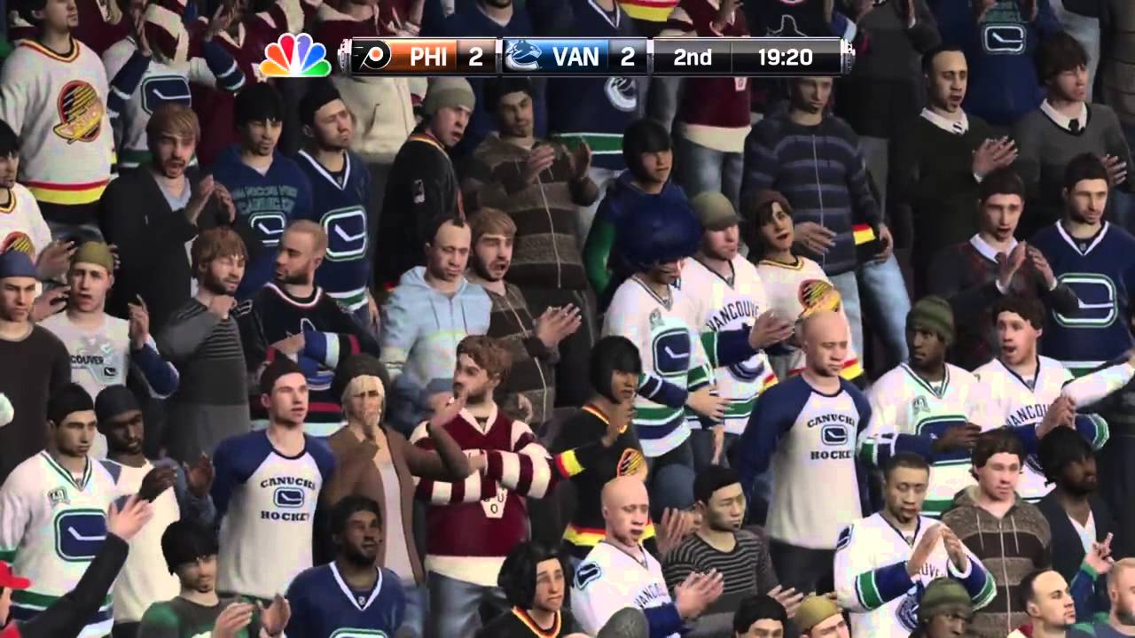 NHL 15 (PS4): Tie game early in the second