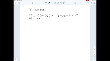 Find both first partial derivatives. z = \cos xy | Plainmath