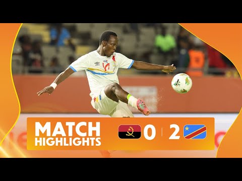 Angola 0 2 DR Congo Match Highlights L TotalEnergies CHAN 2024 L Matchday 4