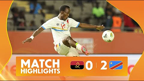 Angola 0-2 DR Congo Match Highlights l TotalEnergies CHAN 2024 l Matchday 4