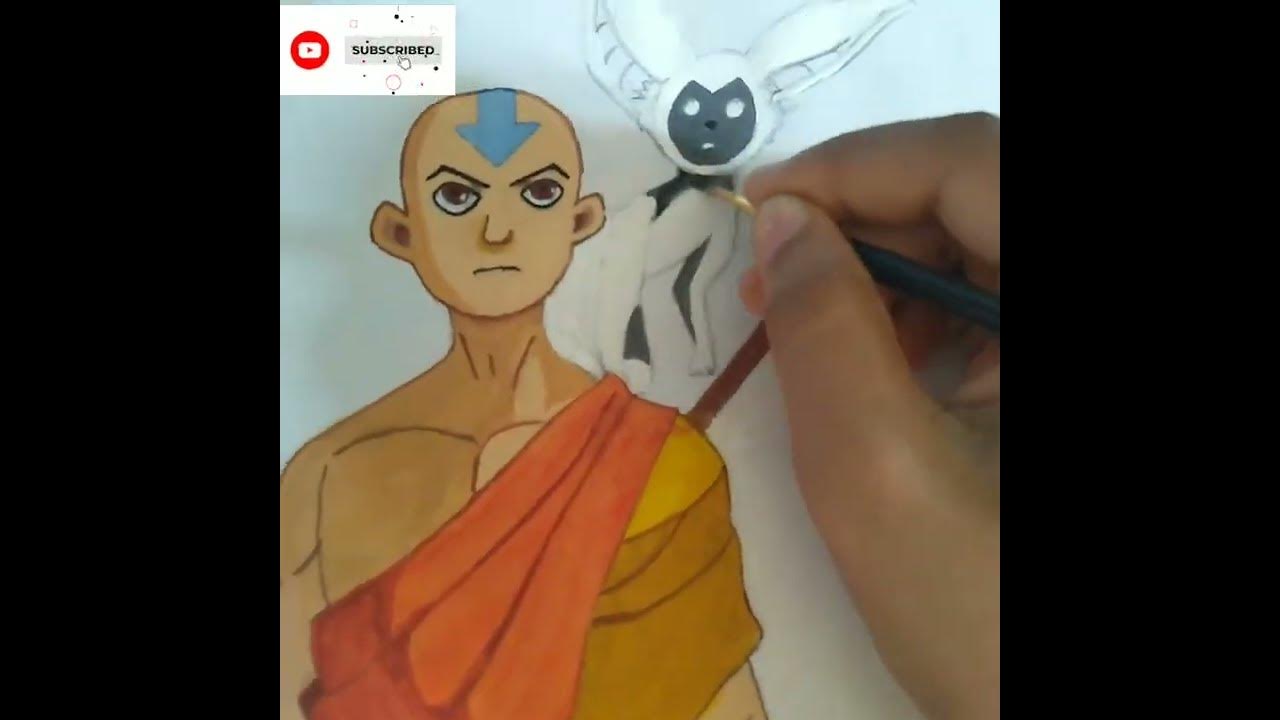 how to draw Avatar drawing Avatar with poster colour how to draw