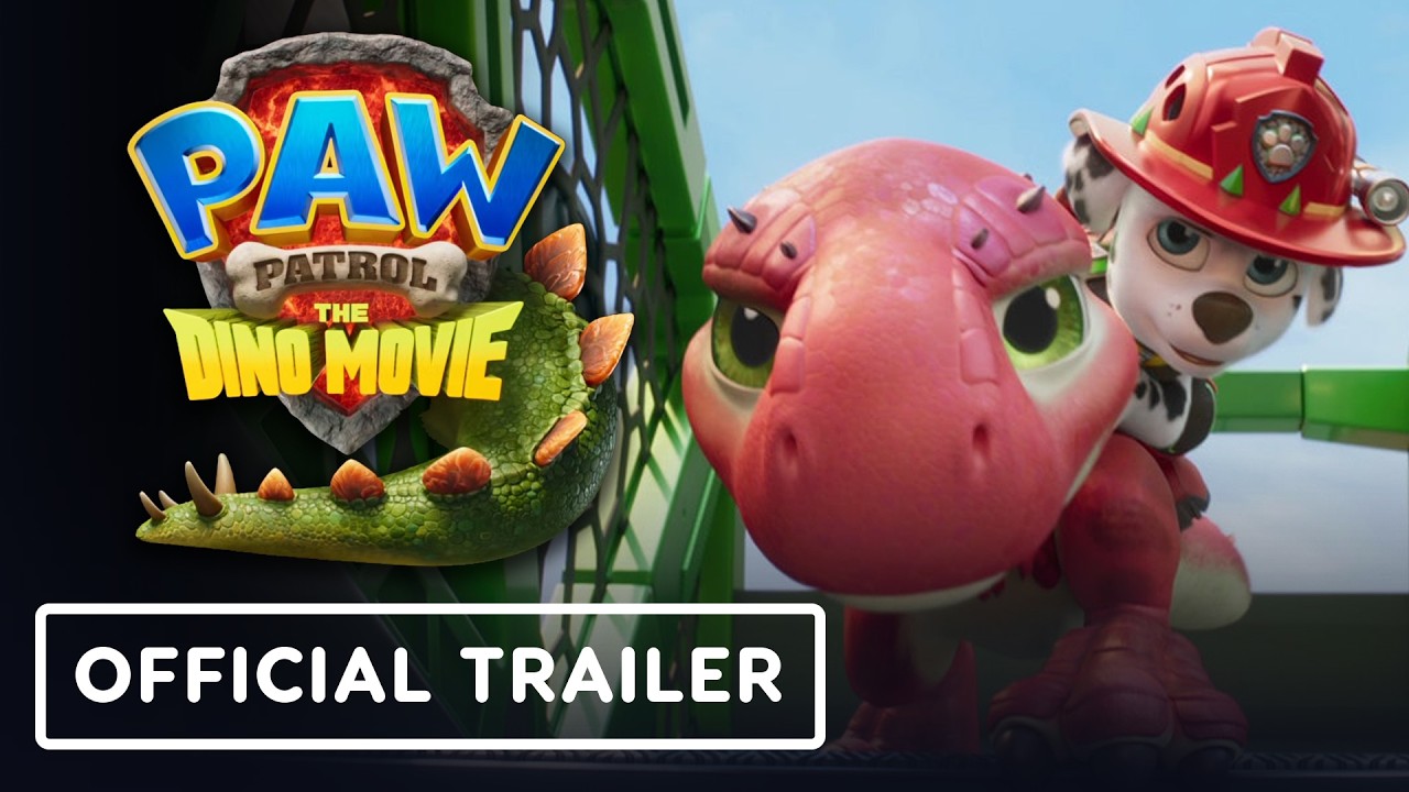 PAW Patrol: The Dino Movie - Official Teaser Trailer (2026) Carter Young, Mckenna Grace, Terry Crews