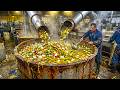 كيف يتم تصنيع المخللات داخل المصنع Pickles Factory 