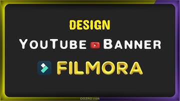 Filmora: YouTube Banner Design Tutorial | Photo Editing in Wondershare Filmora