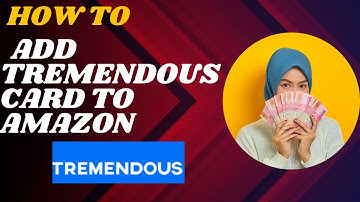 How to add Tremendous card to Amazon I DOUBLE Z