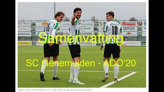 21-02-2026 Samenvatting wedstrijd SC Genemuiden - ADO'20