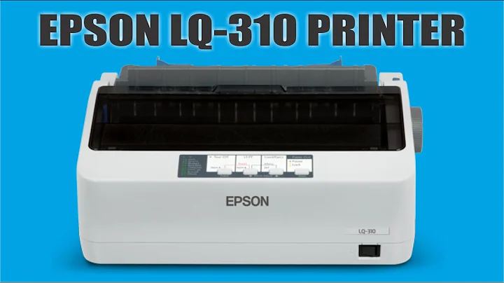 Epson LQ310 Printer | Setup Installation | Dot Matrix Printer | Ribbon Printer | Ninja PC