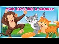 Two Cats and a Monkey: A Fable for Kids 🐒