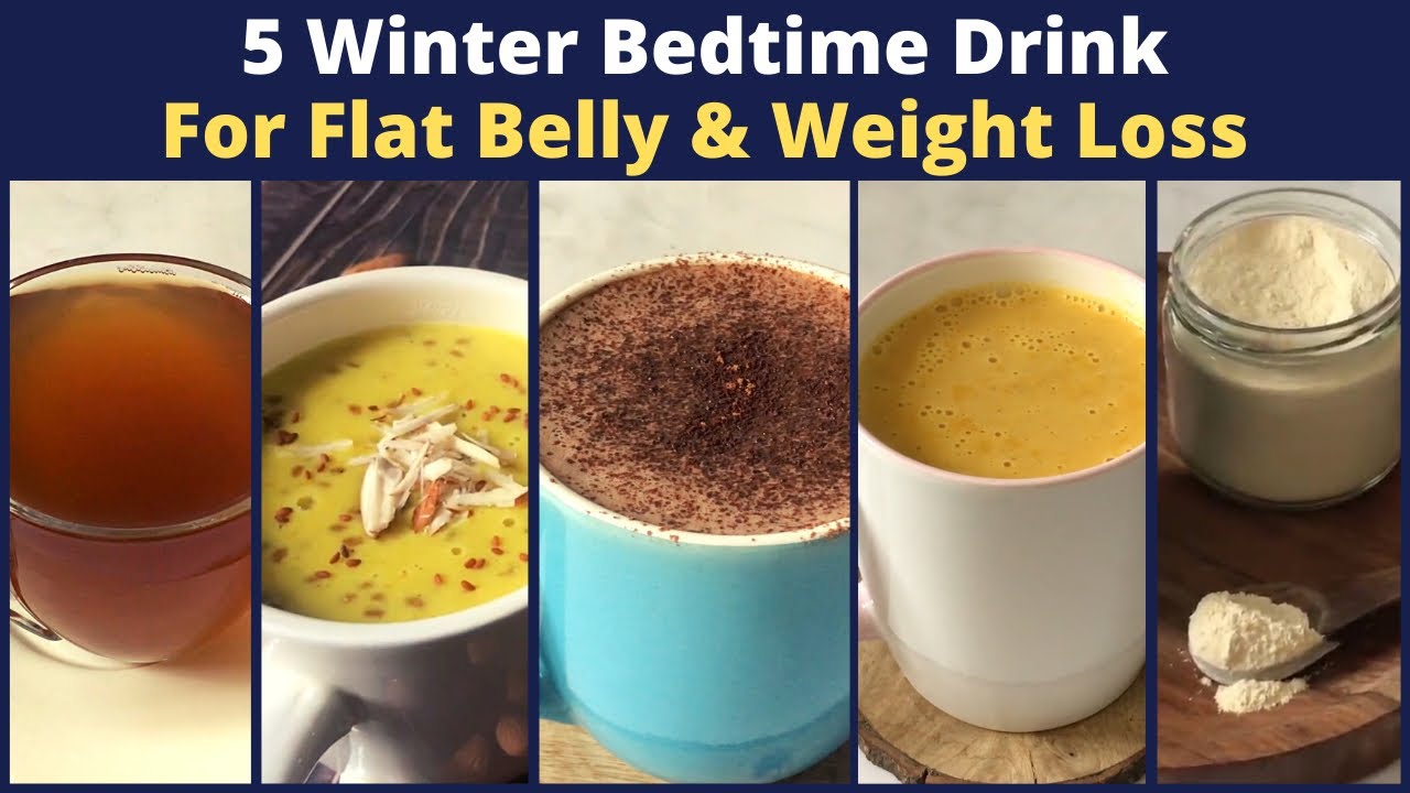 5 Winter Bedtime Drink Recipes Healthy cozy Drinks for Weight loss