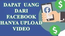 Fitur Baru Facebook - Cara Mendapatkan Uang Dari Upload Video di Facebook - Durasi: 7.46. 
