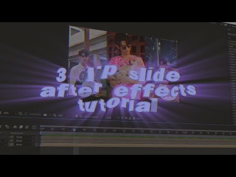 AFTER EFFECTS TUTORIAL — 3 CLIP SLIDE