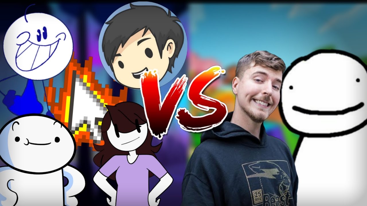 Animators vs. Dream & MrBeast Gaming Subscriber History (2012-2026)