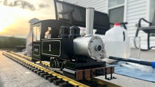 How to run a Accucraft live steam Ruby