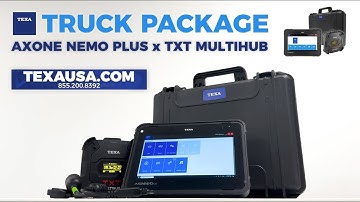 TEXA Truck Package: Axone Nemo Plus x TXT Multihub