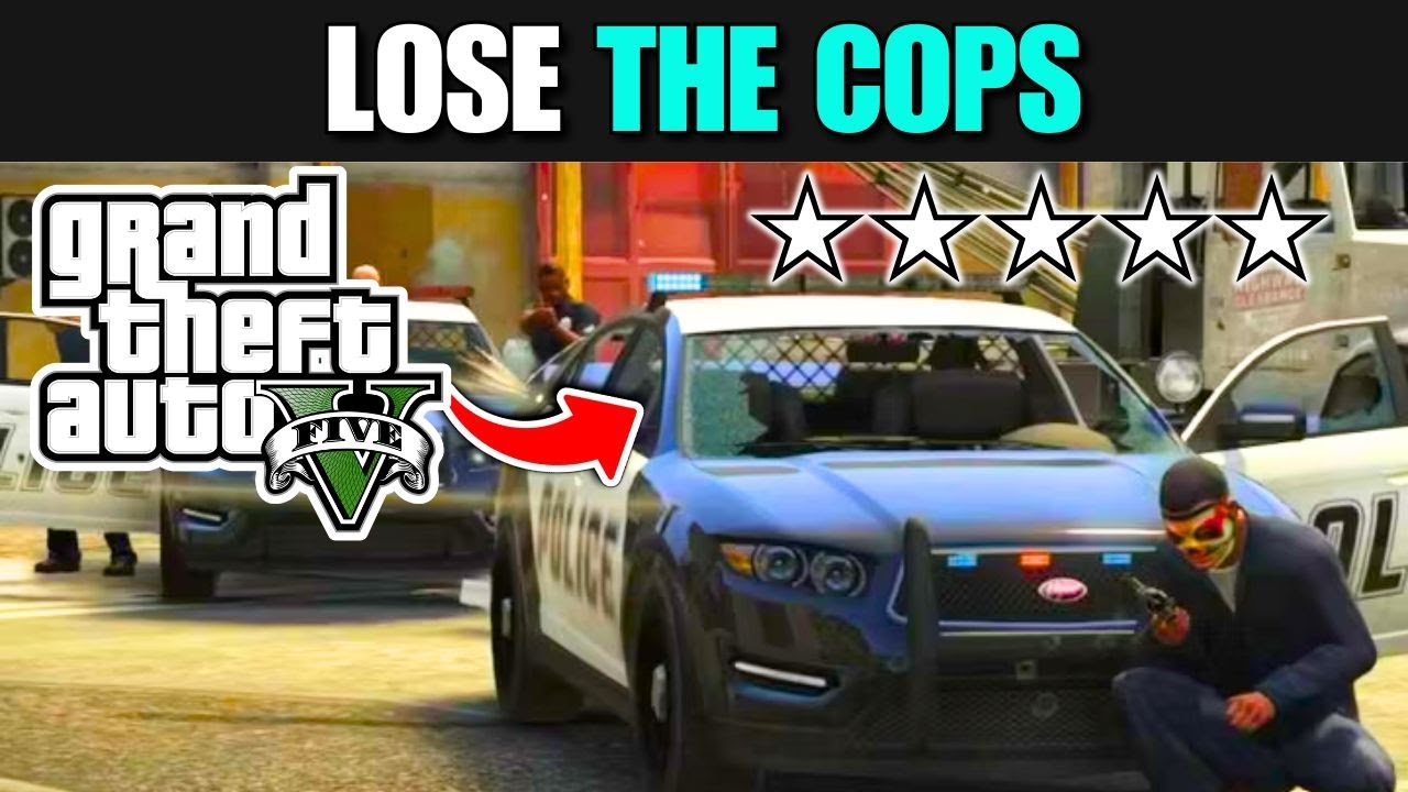 Как избежать встречи с полицией в GTA 5 | Читы для GTA 5