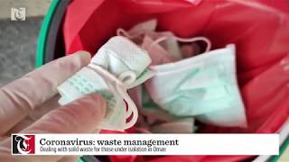 Dealing with solid waste for those under isolation in Oman