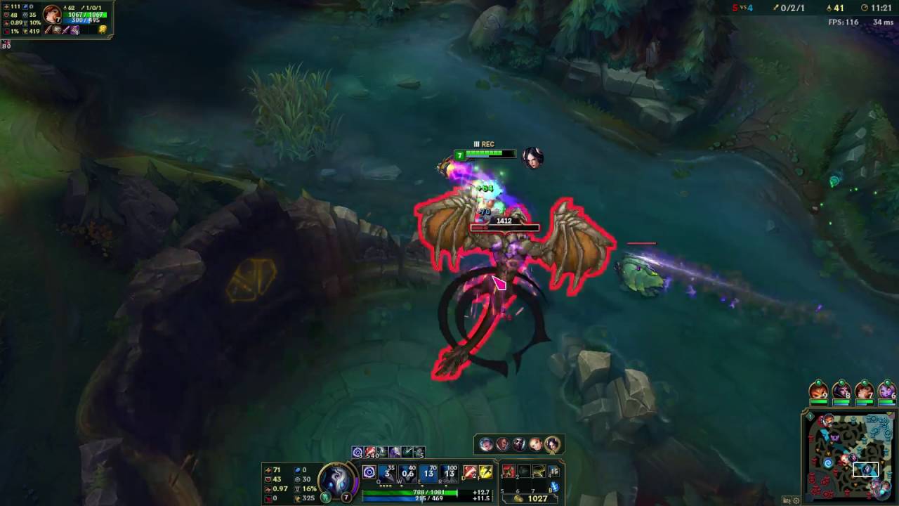 [Jungle 6.10] Kindred vs Ekko (Win)