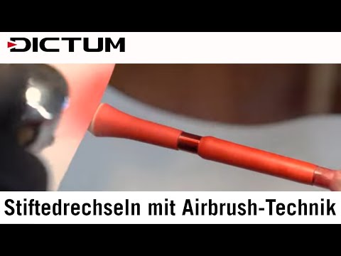 Stiftedrechseln mit Airbrush-Technik - Anwendungsbeispiele – Tutorial