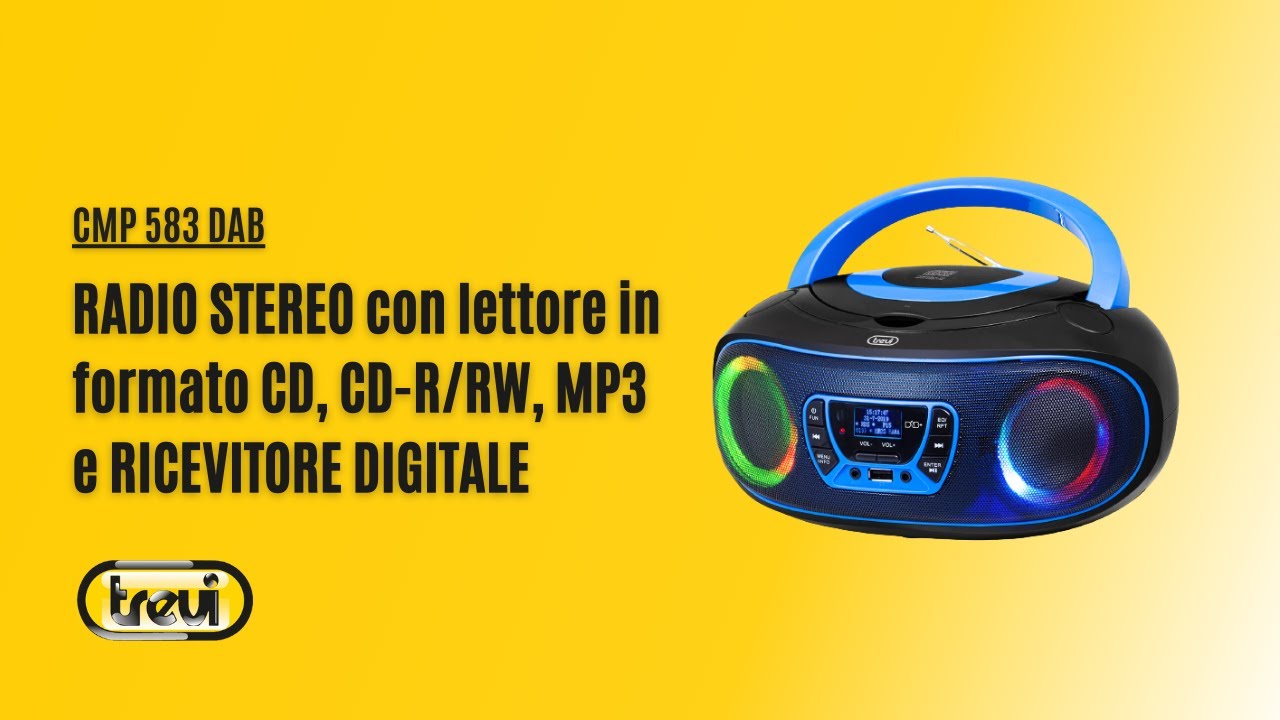 TREVI - Personal Stereo - Radio Cassette Player - WR390