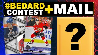 HUGE CONNOR BEDARD CONTEST + Hockey Cards Mail Opening