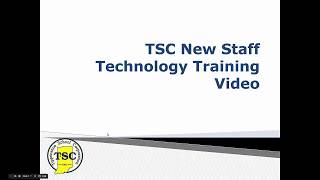 New Staff Training 2018