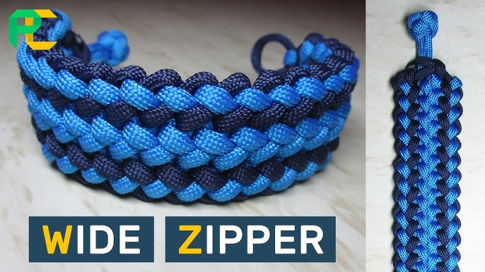 How to make the Double Wide Cobra Paracord Survival Bracelet 