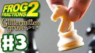 Frog Fractions 2 - Gameplay Walkthrough Part 3 - Chess and Police! (Glittermitten Grove)