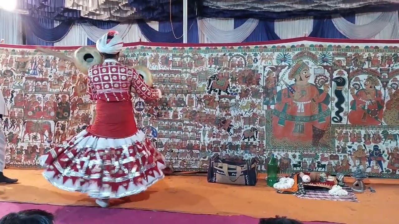 देव जी का पड़ा Dev Ji Ka Pda सत्यनारायण भोपा सुल्तानपुरा मो.97992 29739 | देवनारायण भगवान पड़ कथा