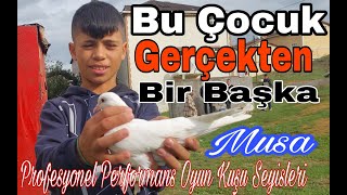 Bu Çocuk Gercekten Bir Başka Musa Profesyonel Performans Oyun Kuşu Seyisleri