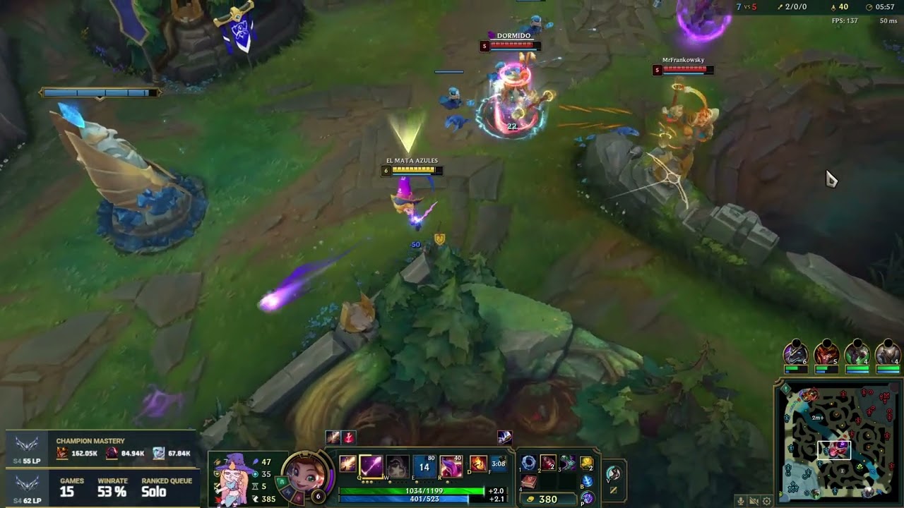 Jugaría Zoe, si, pero me apetece meter del tipo c a la peña - LoL con el carry