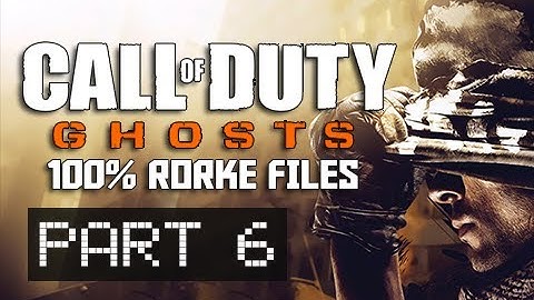 Call of Duty Ghosts Gameplay Walkthrough Part 6 - Legends Never Die 100% Rorke Files Campaign Intel