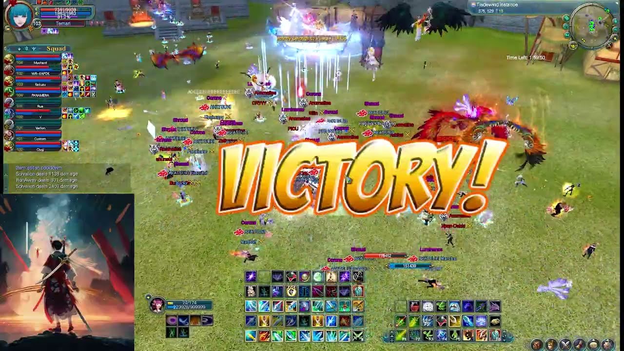 TERRITORIAL WAR (TW) - AKATSUKI (DEFF) VS ANOMALIES (ATK) | Perfect World:The Classic Pan Gu