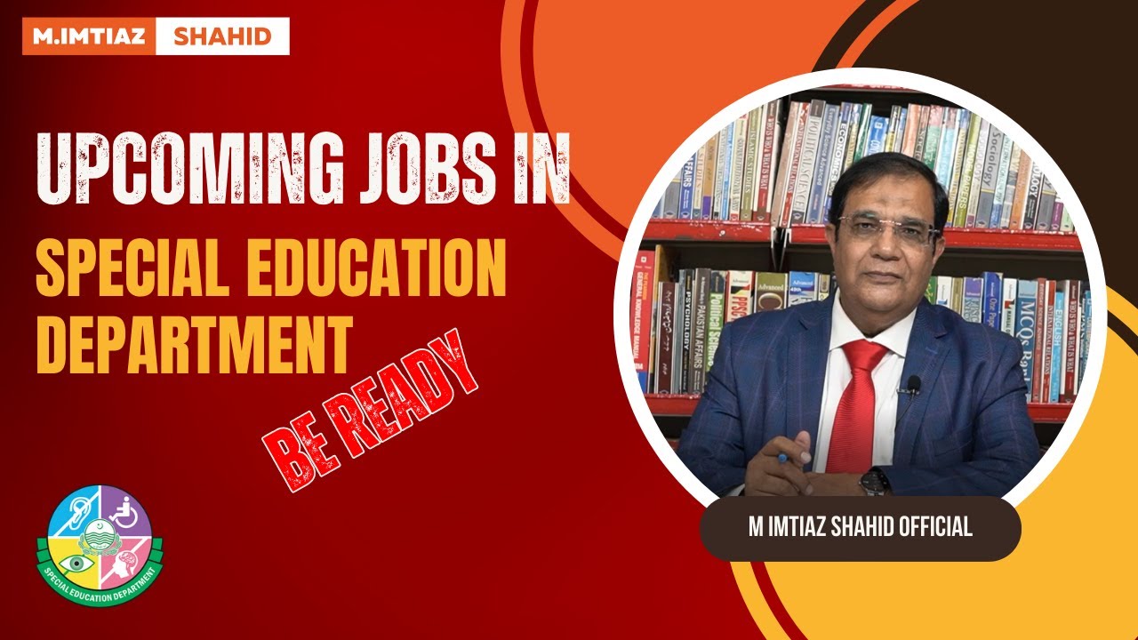 NEW JOBS SPECIAL EDUCATION JUNIOR TEACHERS PSYCHOLOGIST PPSC