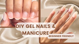 Aesthetic Manicure and Hard Gel Nails  Don't Miss Out on These Nails | No Drill Needed