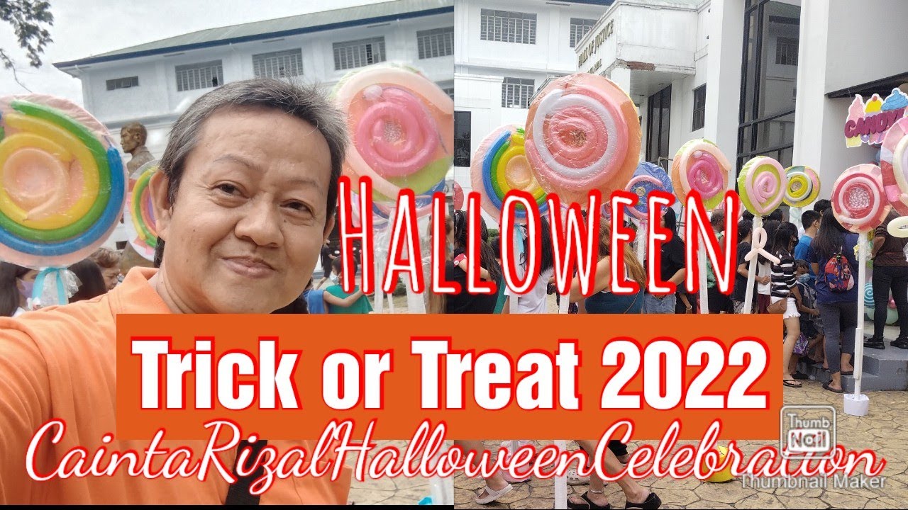 Full video / Cainta Rizal Trick or Treat Halloween 🎃 2022 - YouTube