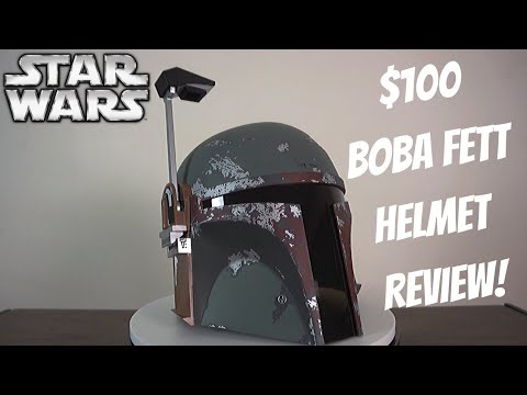 Black Series Boba Fett Helmet Unboxing and Review - Best $100 Star Wars