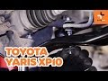 Wie TOYOTA YARIS XP10 Querlenker vorne wechseln TUTORIAL | AUTODOC